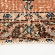 3x12 Oriental Orange Persian Runner Rug, 89x384Cm