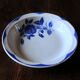 Round hollow plate Corsica Digoin Sarreguemines Blue Art Deco