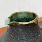 Large Vase Carafe from Brutalist Studio Mid-Century by Gerhard Liebenthron, Germany, 1960s