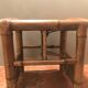 beau ancien tabouret bambou asiatique