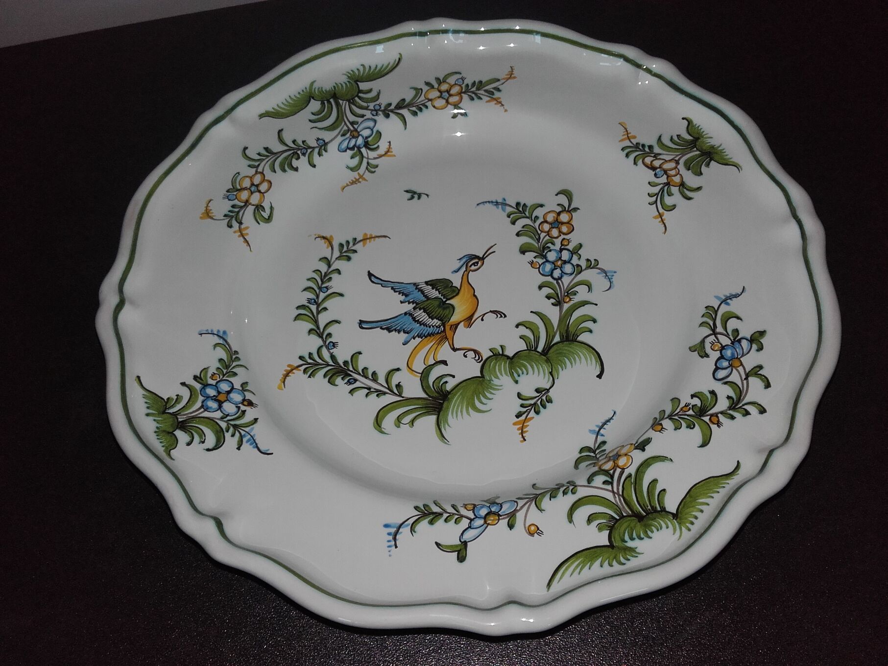 Assiette moustier prix