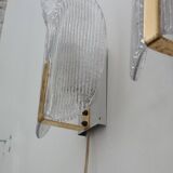 Wall sconces by Carl Fagerlund for Orrefors 1970s