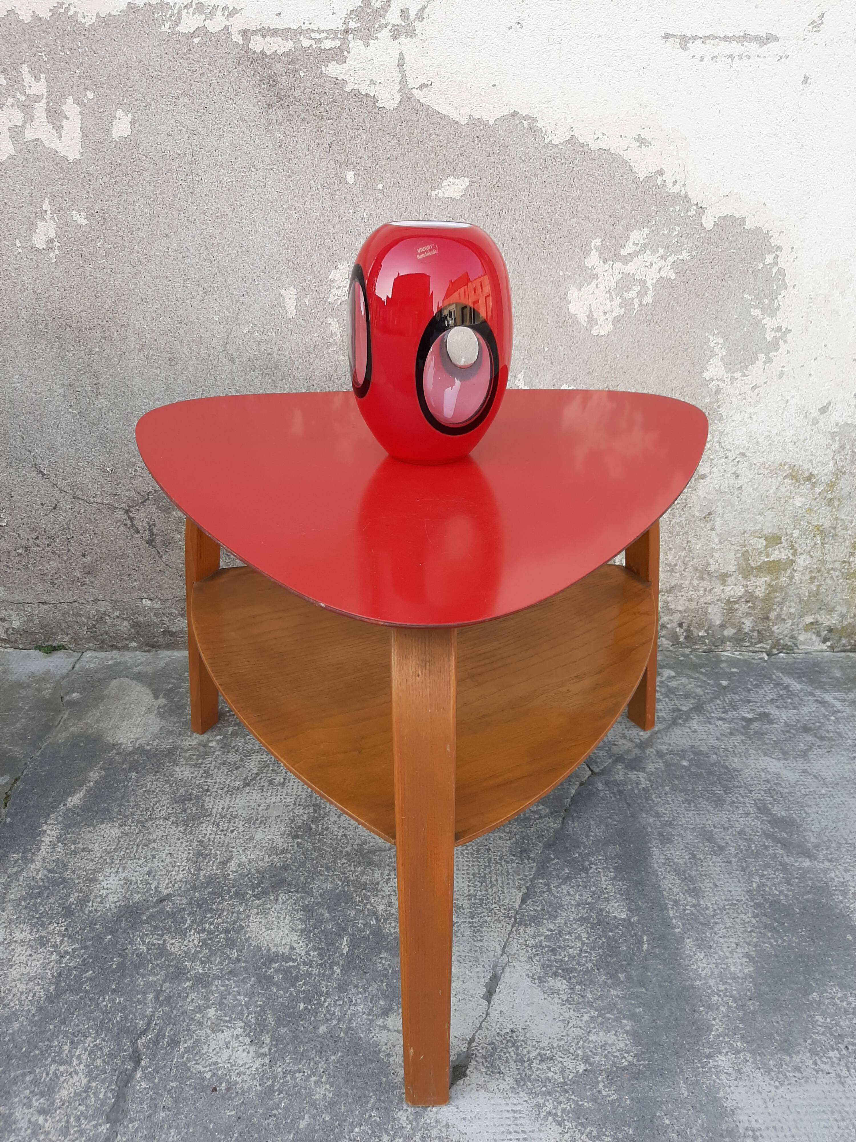 Table basse design Steiner modèle Bow Wood