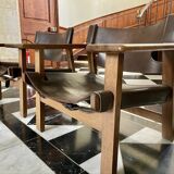 Pair of Spanish armchairs by Borge Mogensen