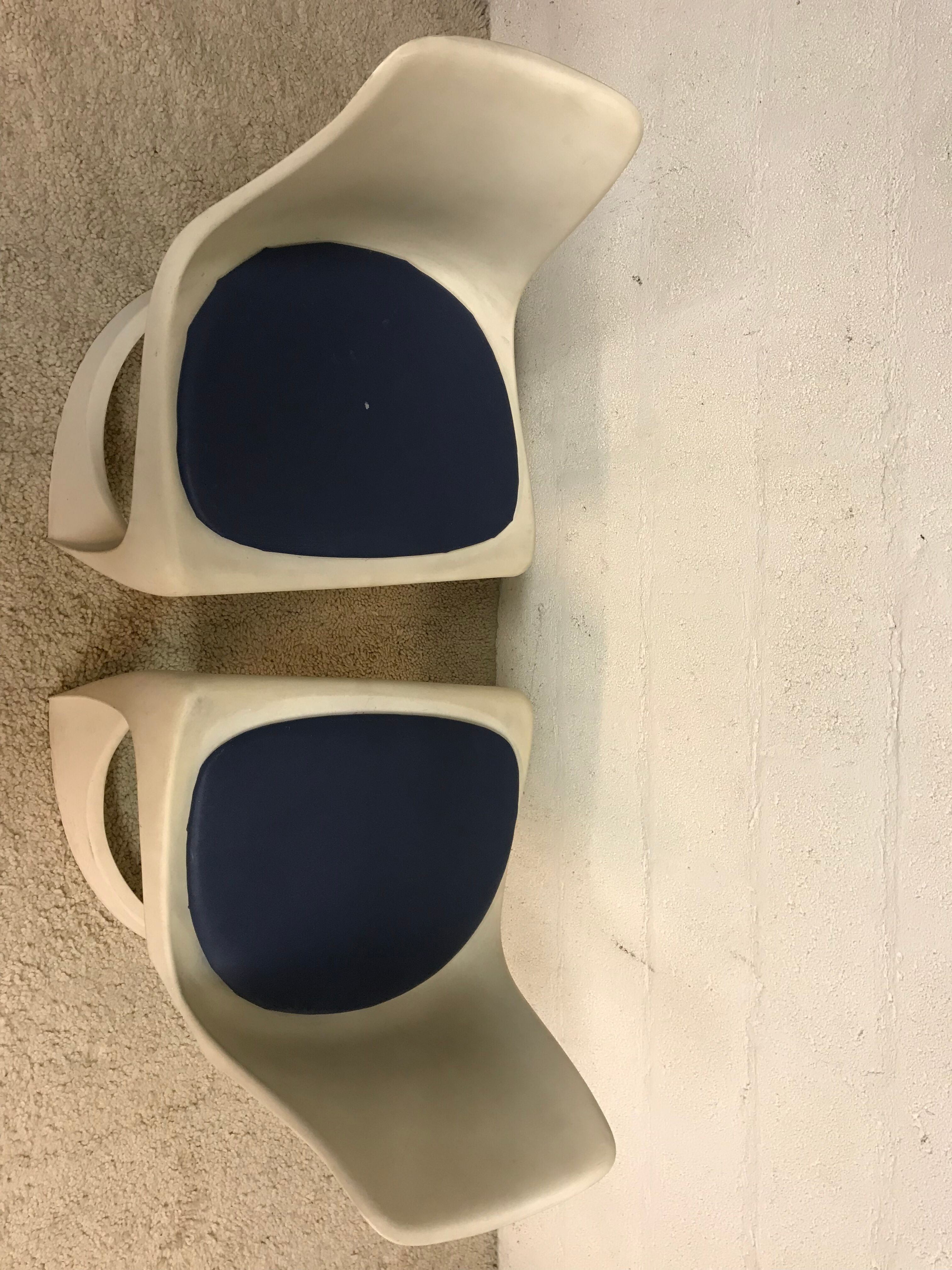 Two chairs by Sten Ostergaard for Cado 1970