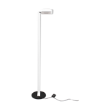Halogen lamppost Prisma Tecno gradable lacquered white 1980