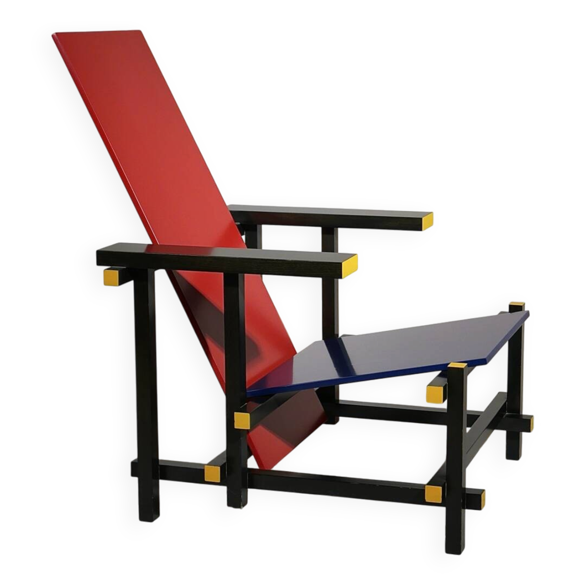 Armchair Red & Blue Gerrit Rietveld