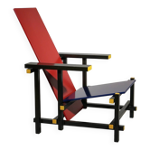 Armchair Red & Blue Gerrit Rietveld