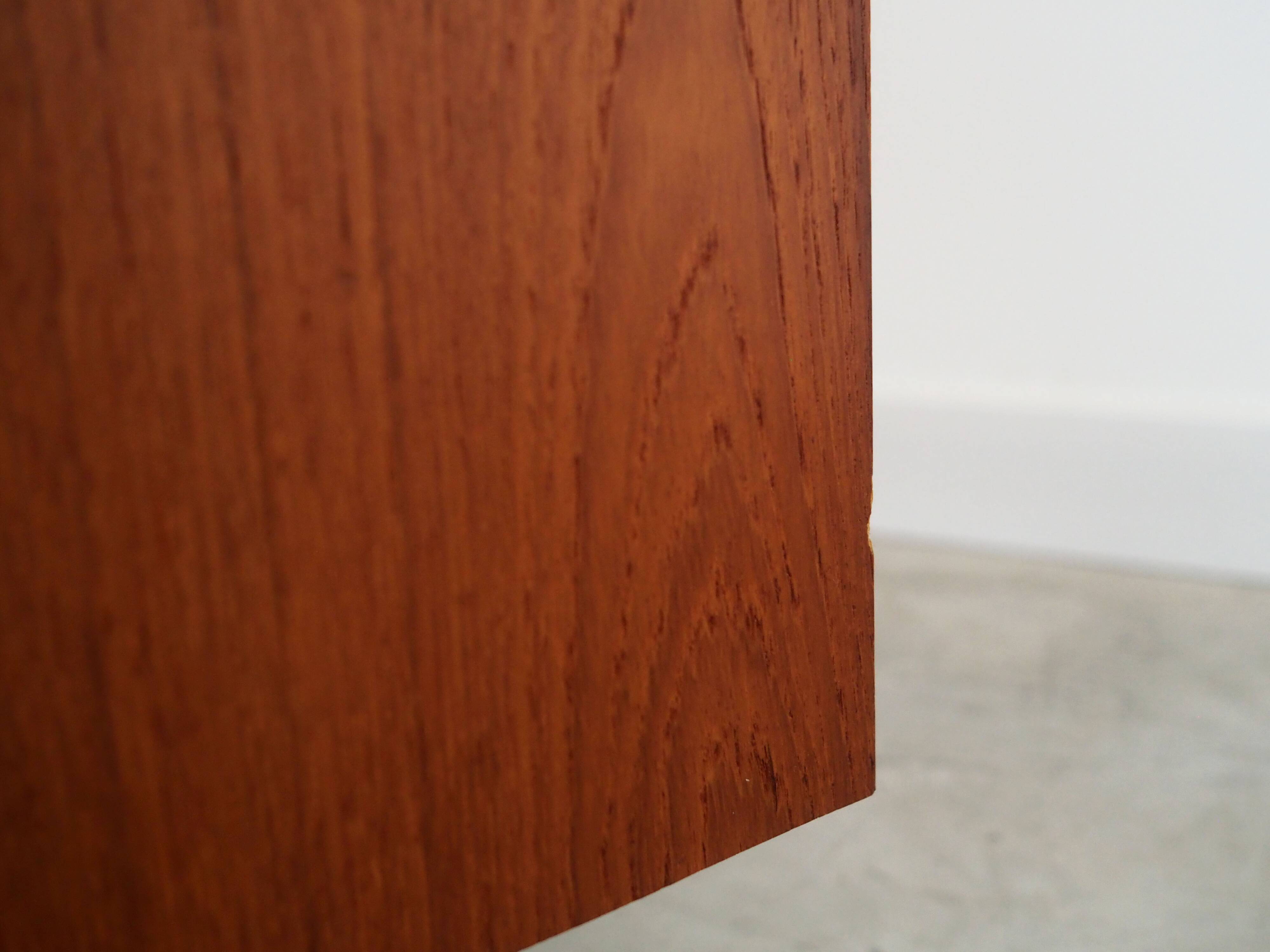Teak chest of drawers, Danish design, 1960s, production: Denmark