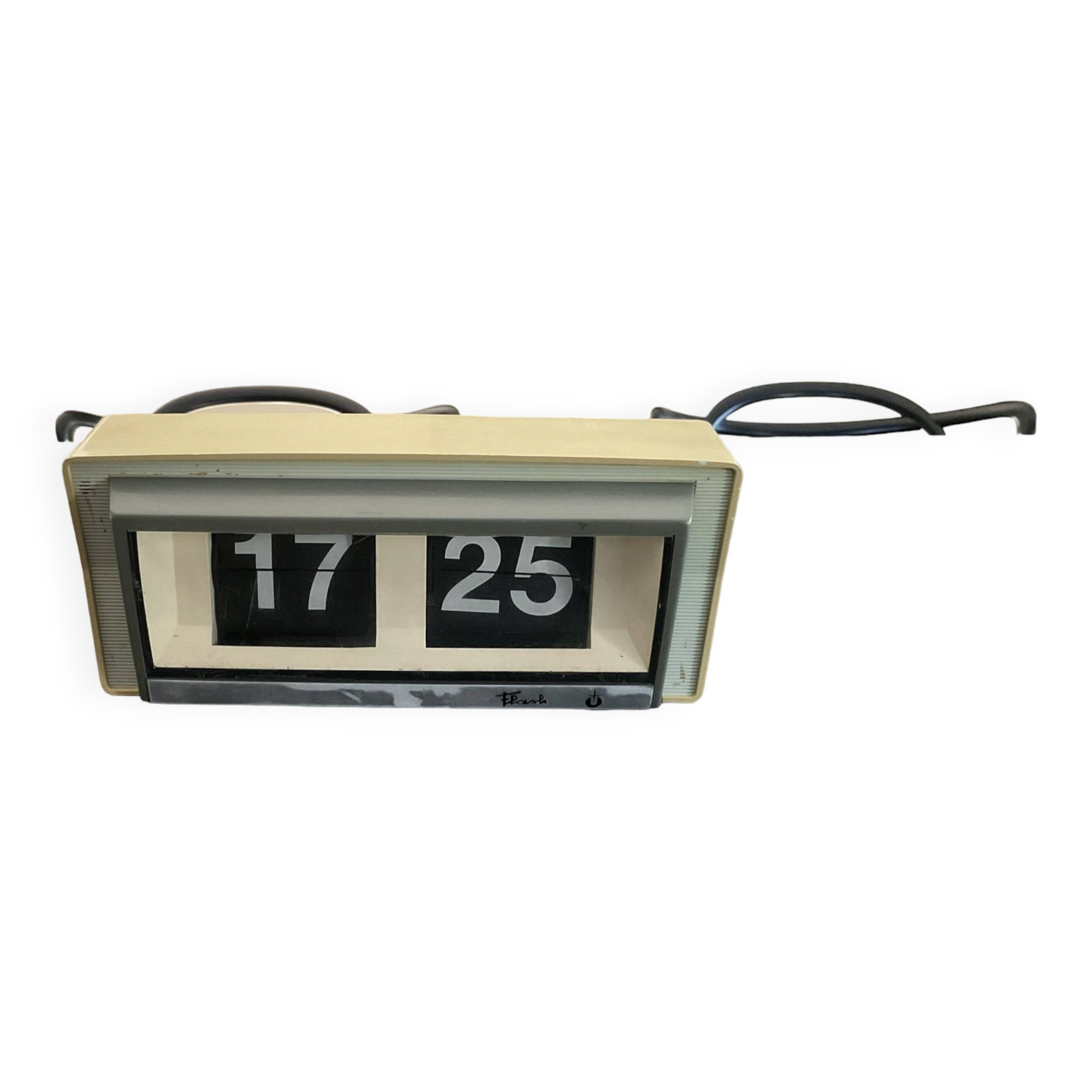 Vintage 70s flash window clock