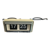 Vintage 70s flash window clock