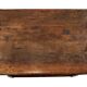 English table drawer lowboy antique solid oak 18th century 94cm