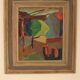 House obscured by a tree by Harry Martinson