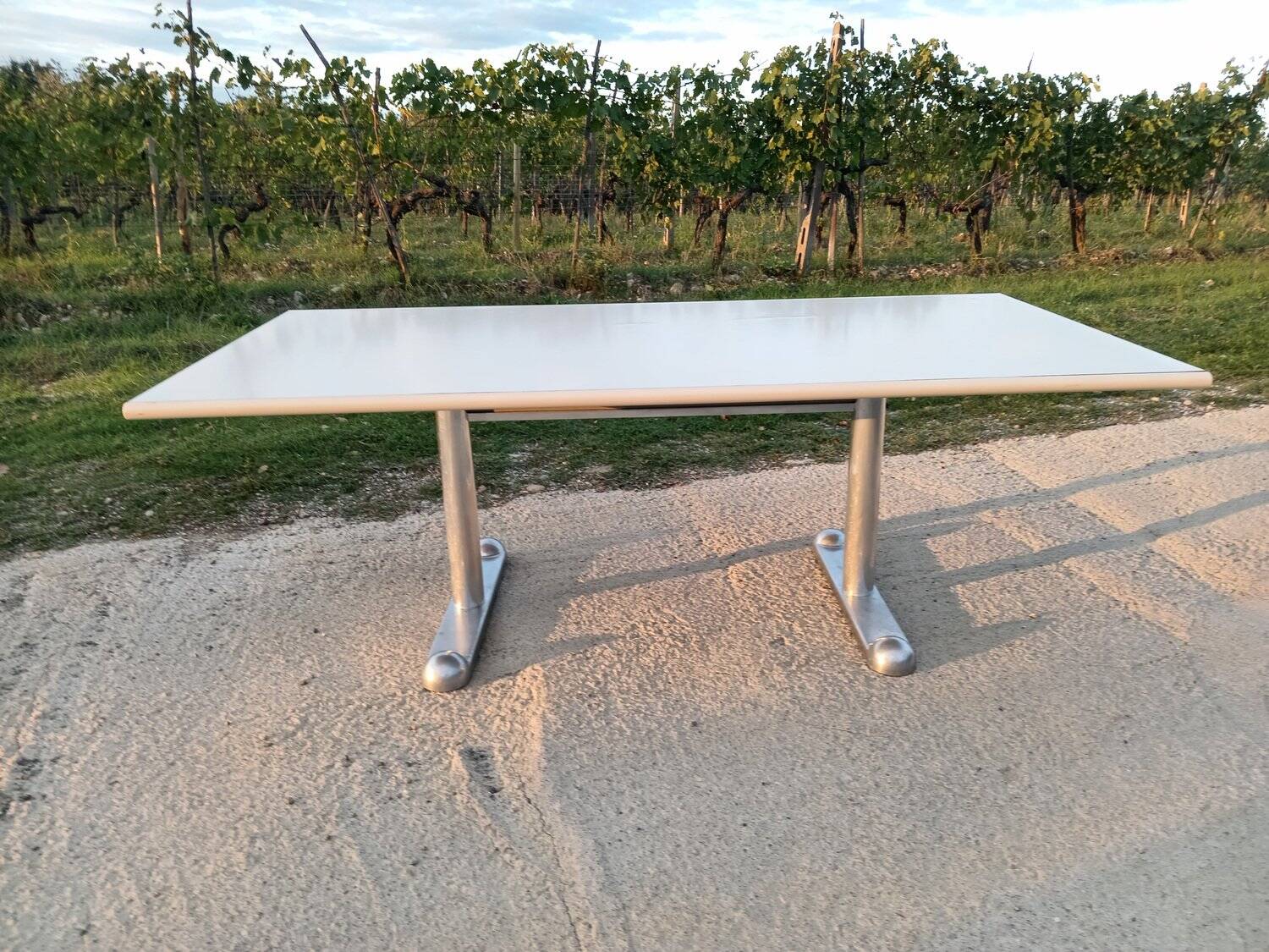Kappa desk table by Perry King and Santiago Miranda for Planula, 1970s