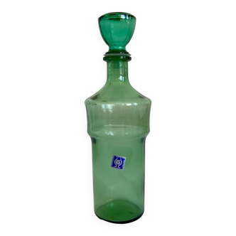 Carafe vintage cristal et bouchon Artistiche Cristallerie Decorate