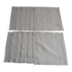 12 antique embroidered tea napkins 28x28cm