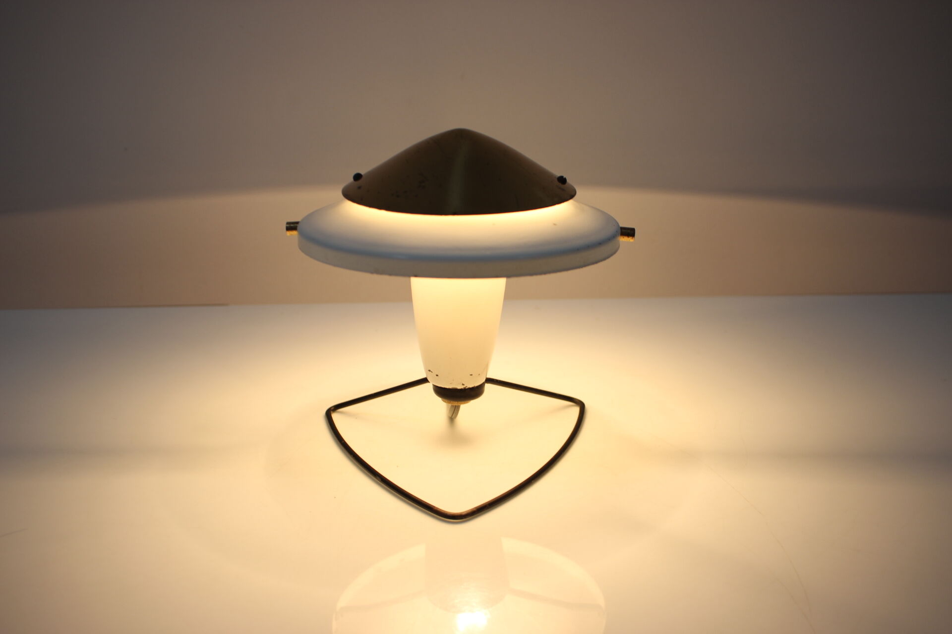 Mid-century table lamp / Zukov, Brno, 1970's.