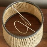 Small cane lampshades