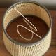 Small cane lampshades