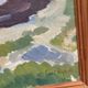 Original Swedish Oil on Panel – “Coastal Landscape” by Curt Rydell – Signed – Vintage & Framed – 33 × 40 cm (13" × 15.7")