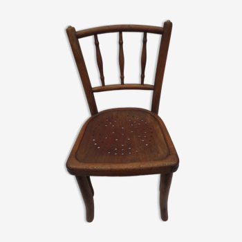 Old wooden children's chair