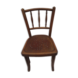 Chaise d'enfant ancienne en bois
