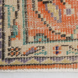 Vintage runner rug, 74x314cm