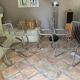 Lot de 6 chaises tubulaires en acier chromé 1970