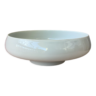 Porcelain salad bowl Virebent design René Bertoux