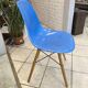 Chaise dsw fibre bleu turquoise dowel oak chene clair eames herman miller
