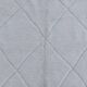 White rug in natural wool, 250cm x 150cm
