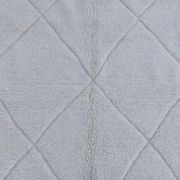 Tapis blanc en laine naturelle