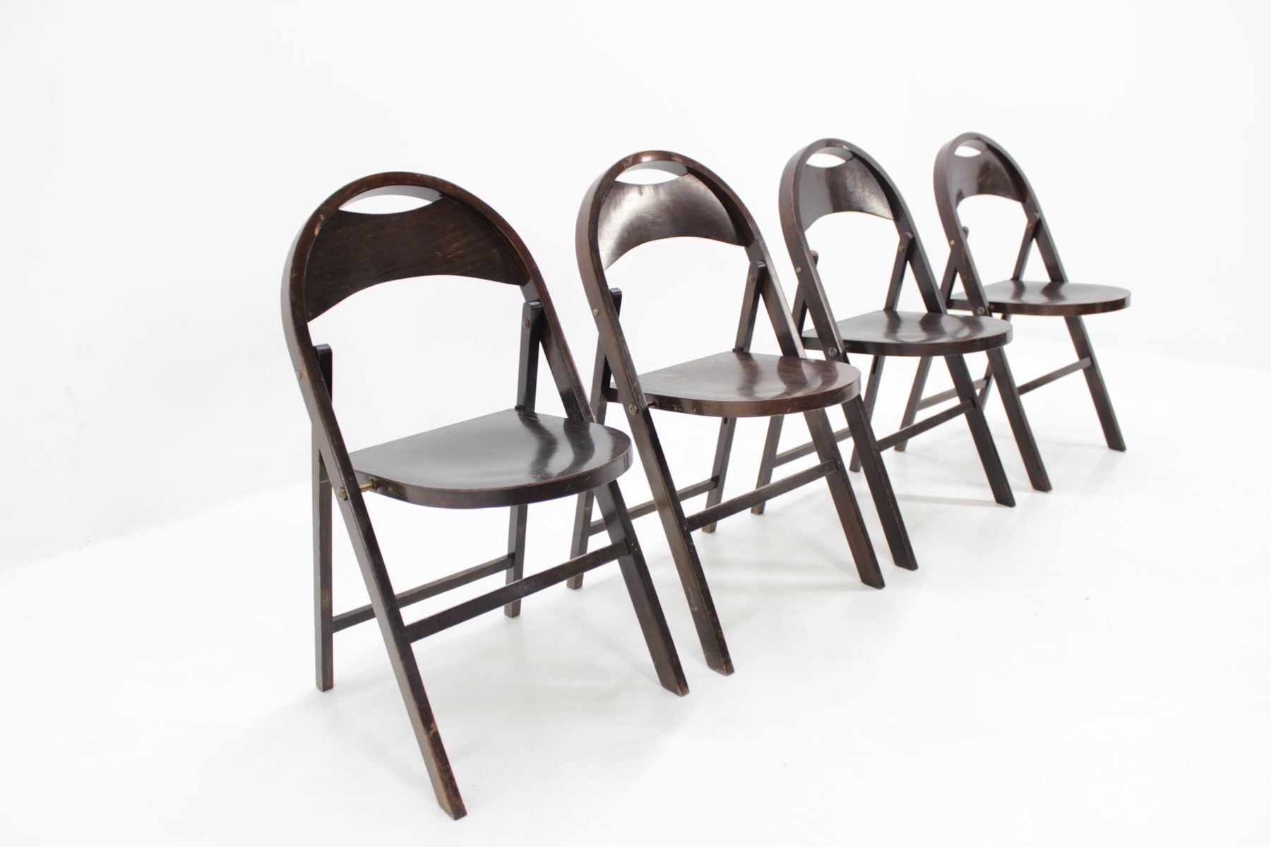 Foldable chairs B 751 Bauhaus of Thonet 1930 s