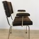 Brown Czech Tubular Chair from Belet, 1970s