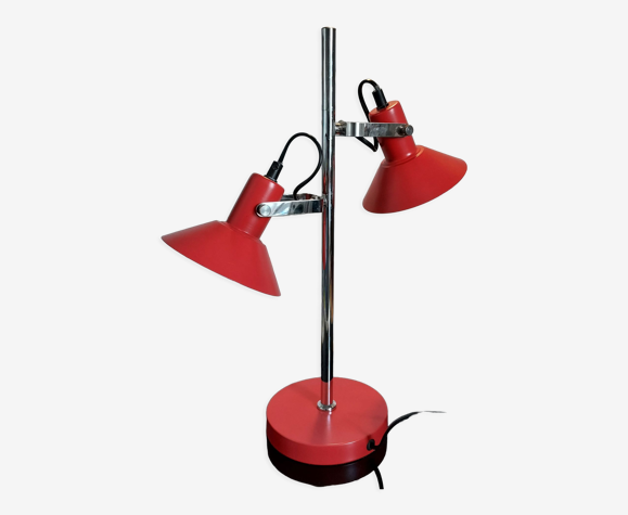 Lampe rouge vintage