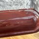 Enamelled kitchen sheet metal plate
