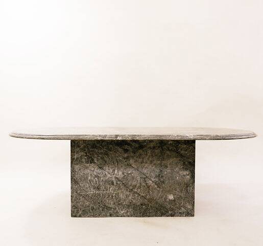 Gray marble coffee table, 1960s