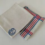 Serviettes de table monogrammées
