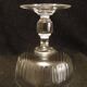 Service of 6 19th century cut crystal champagne cups