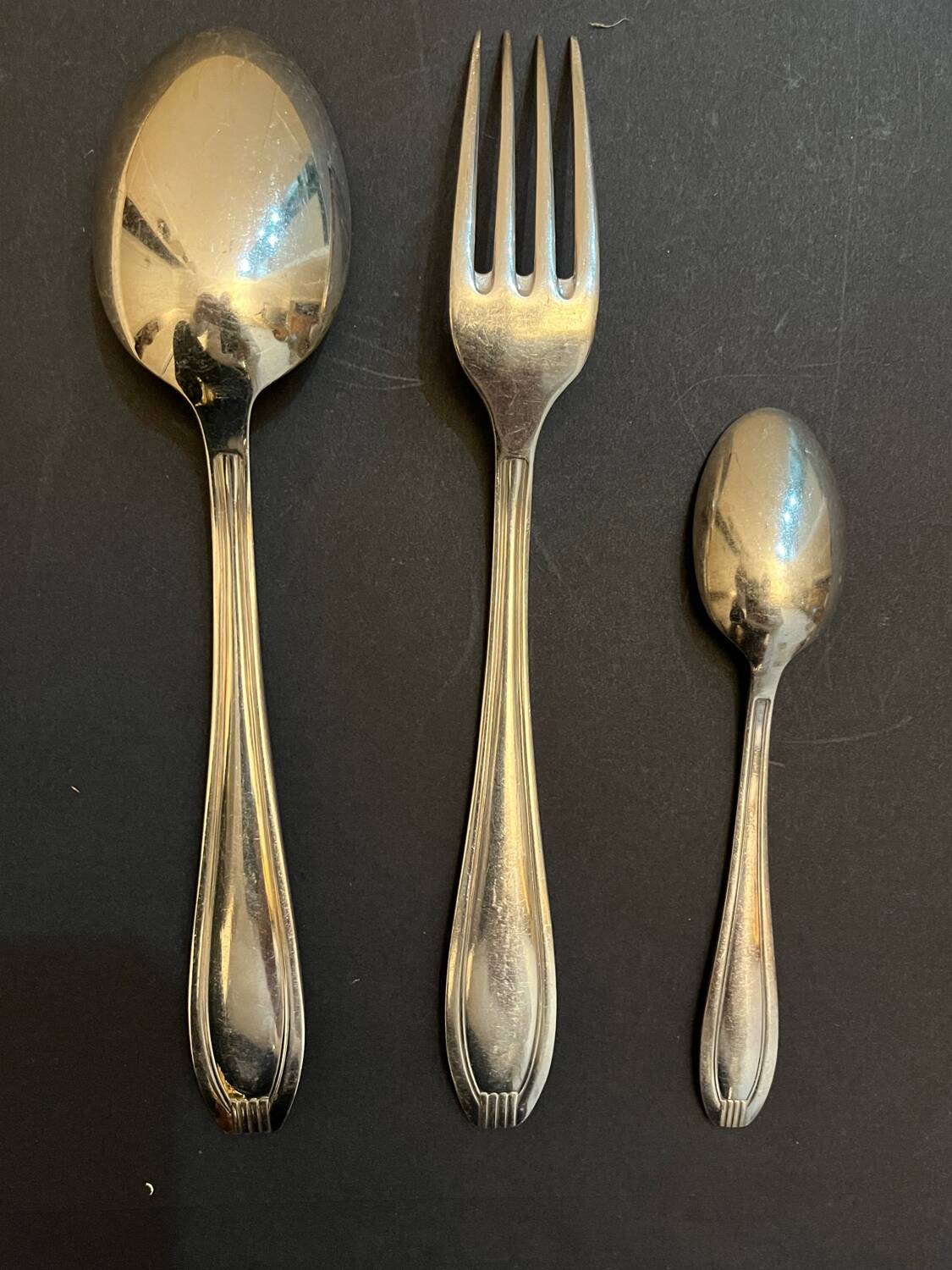 Frionnet silver plated cutlery set (37 pieces)