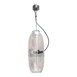 Particolare lampada en vetro Murano acidato, Italie, années 1970