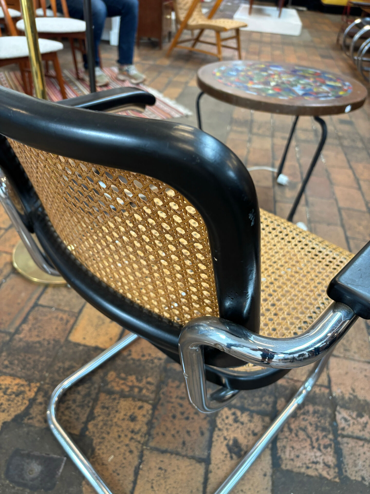 Fauteuil Cesca S64V de Thonet par Marcel Breuer