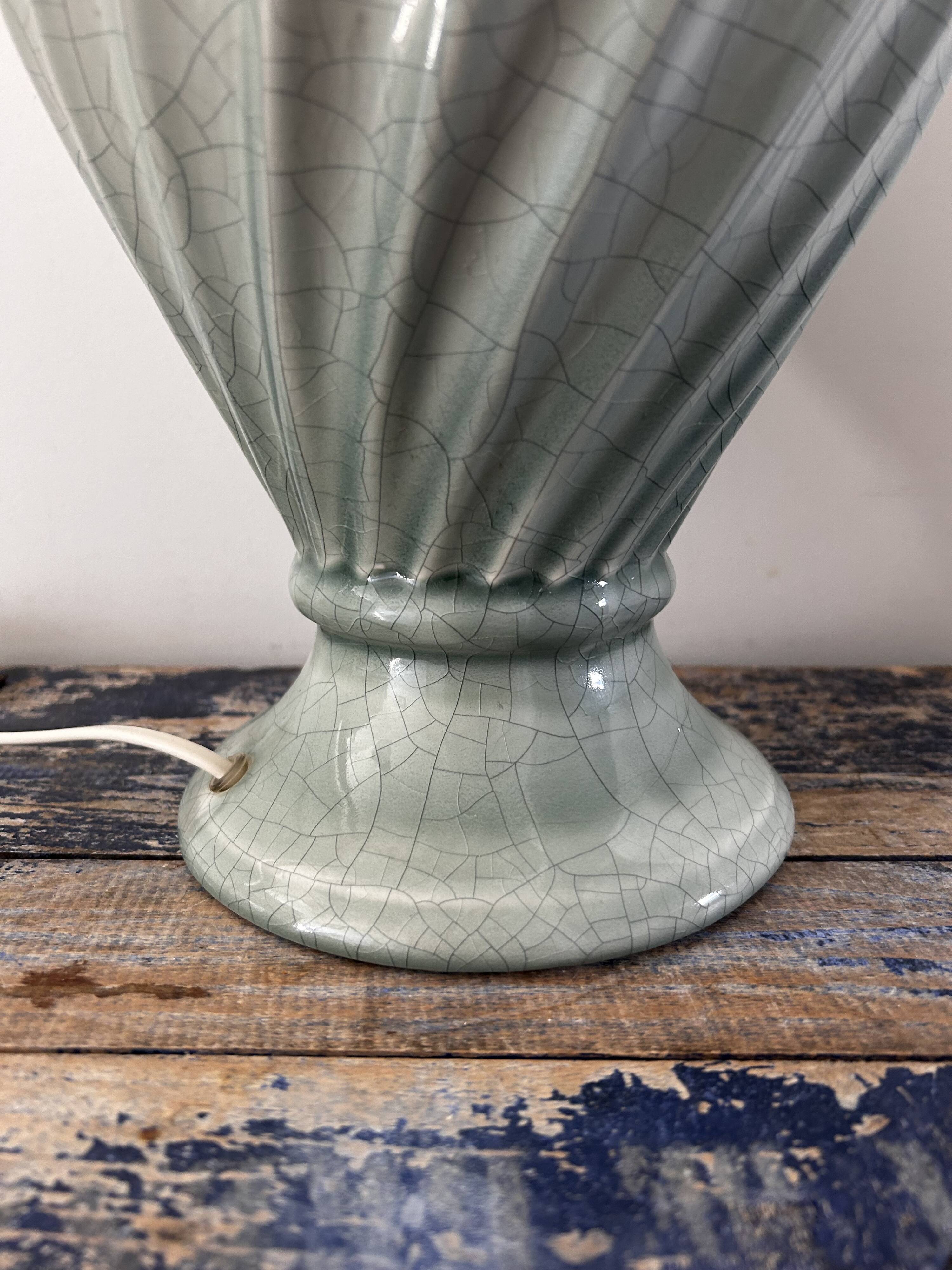 Vintage ceramic table lamp