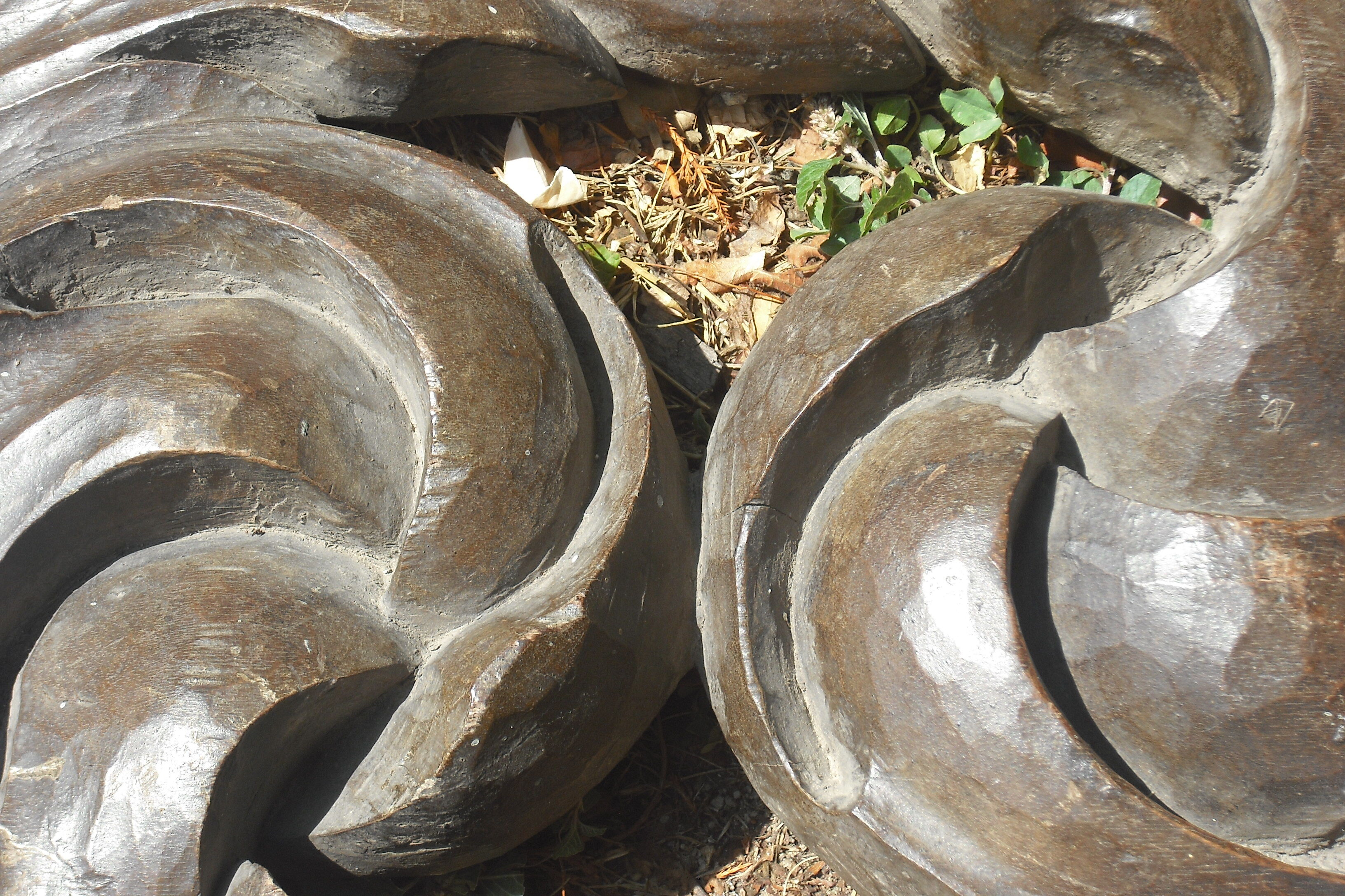 Massive carved wood 17th  oak