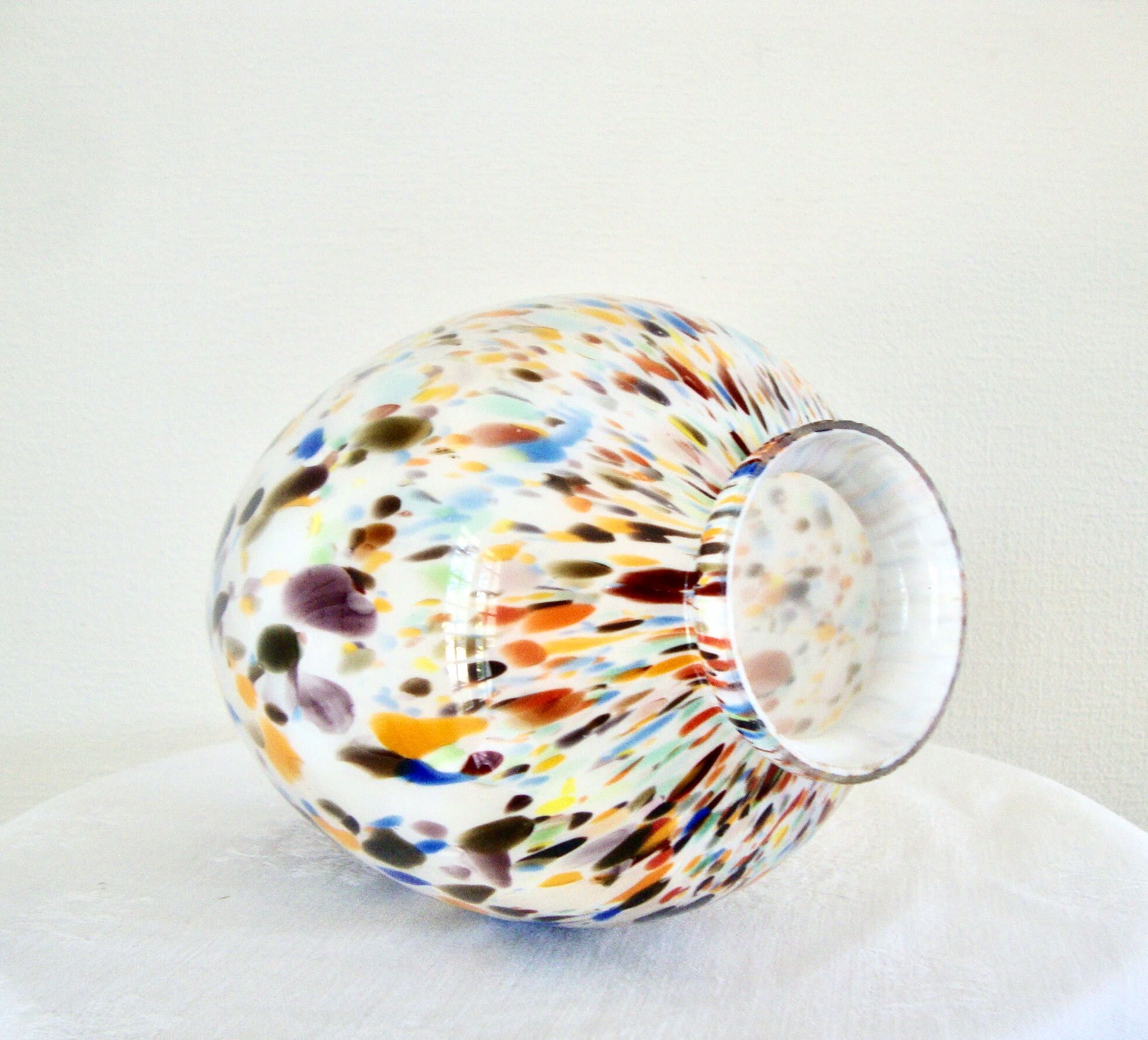 Clichy vase in blown glass