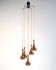 Cascade lamp attributed to Staff, 1960s