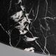 Originele Knoll Tulip ovale 198x121cm Nero Marquina glanzend in NIEUWSTAAT!