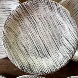 6 plates "Bazas" Salins