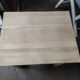 Solid wood stool air-gummed side table