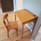 Ensemble bureau et chaise baumann